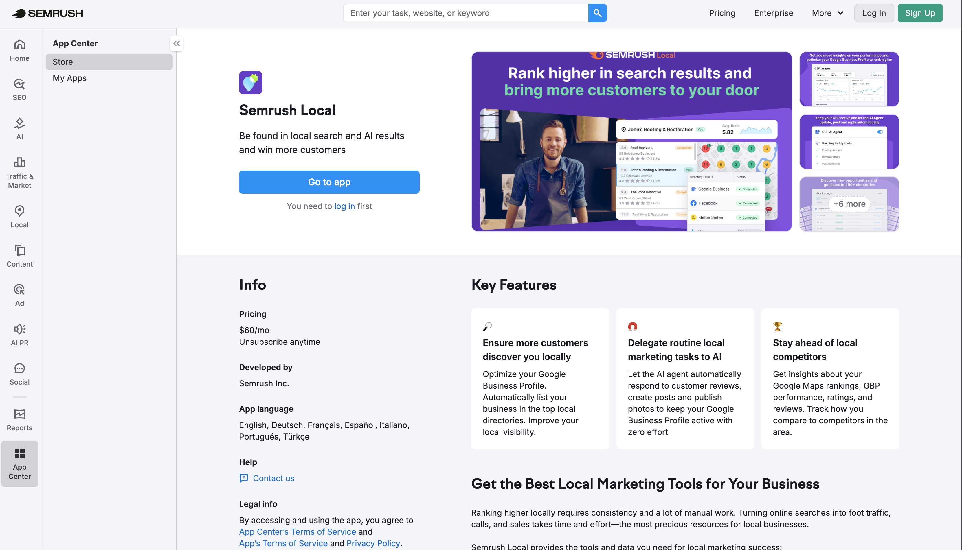 Semrush Local