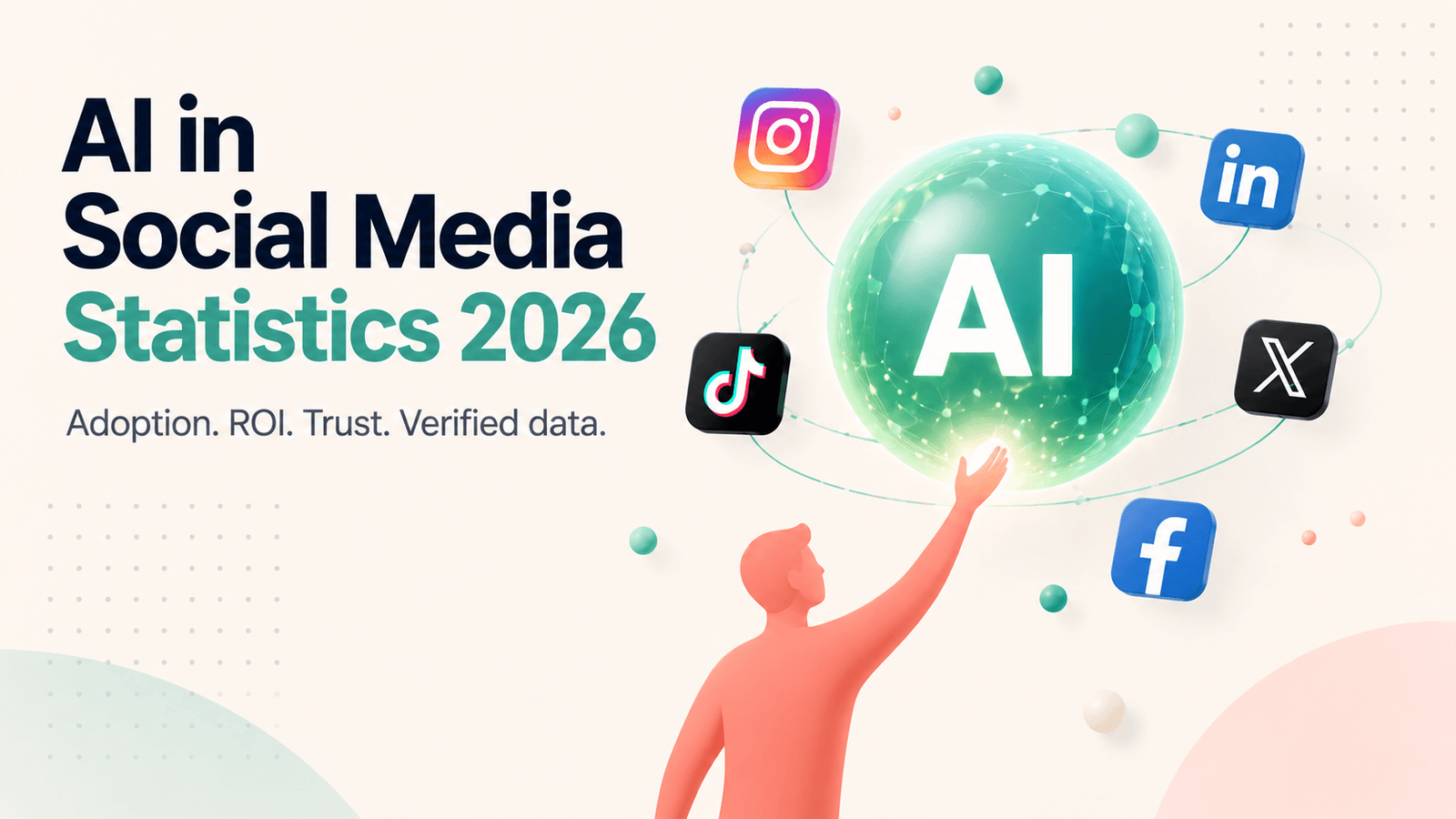 AI in Social Media Statistics 2026 (Adoption, ROI & Trust)