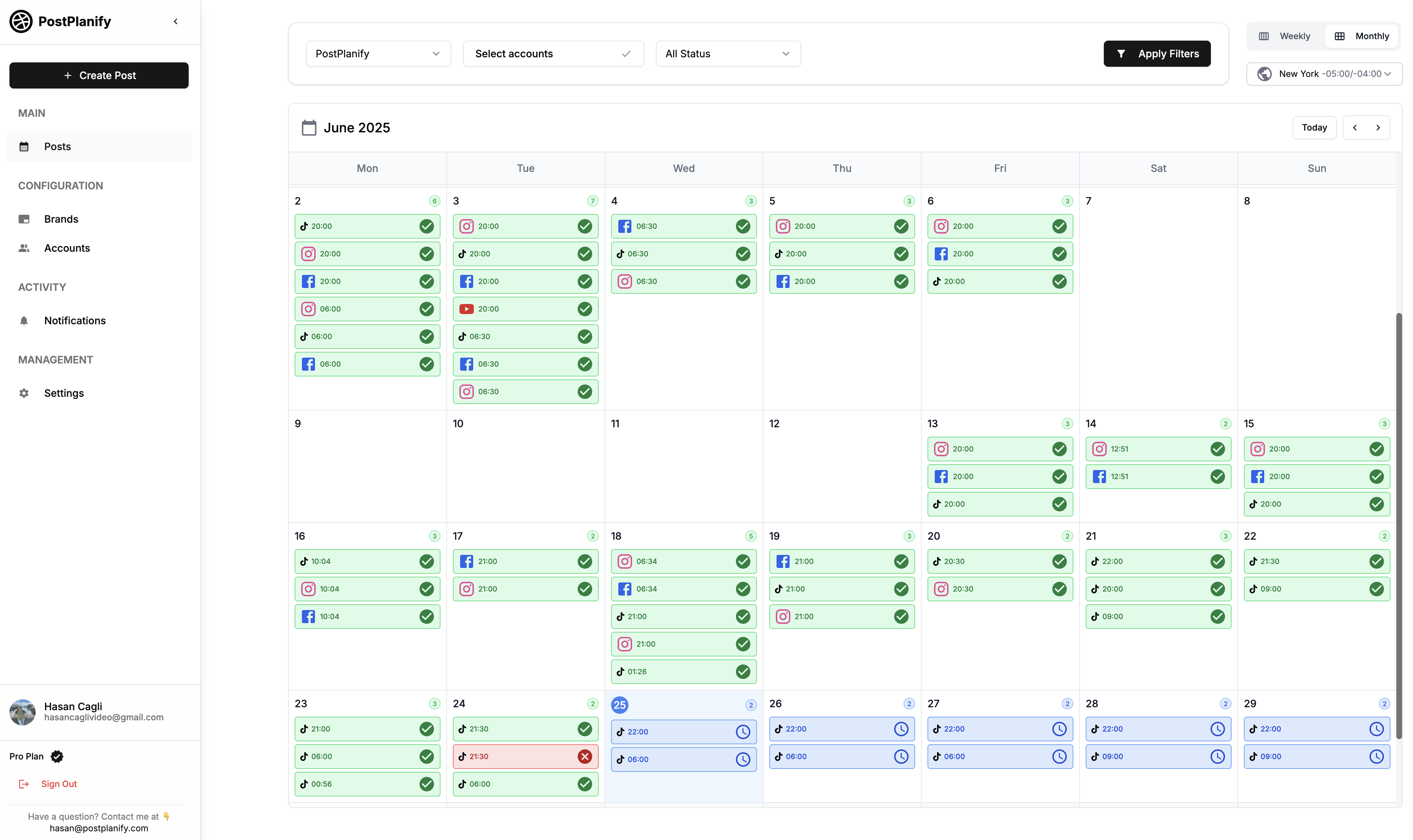 PostPlanify Instagram Post Scheduler
