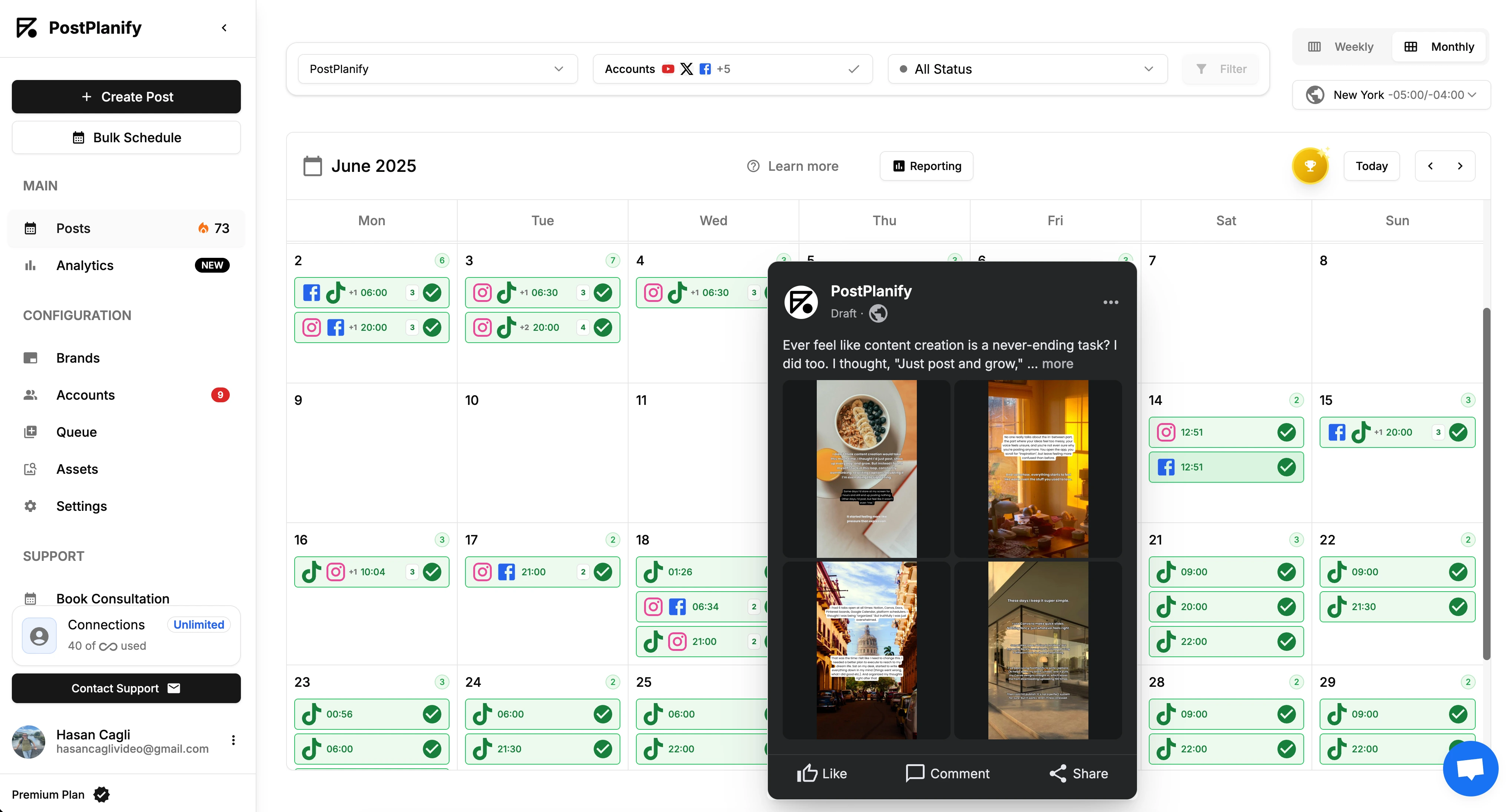 PostPlanify Instagram Post Scheduler
