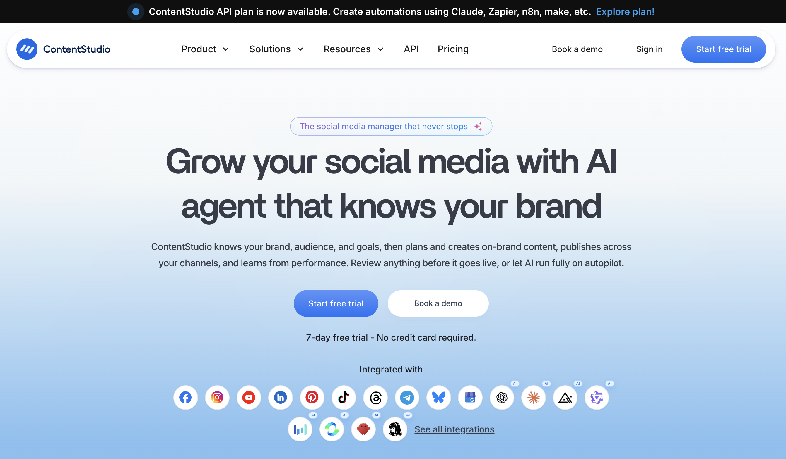 ContentStudio social media management platform ratings and user reviews