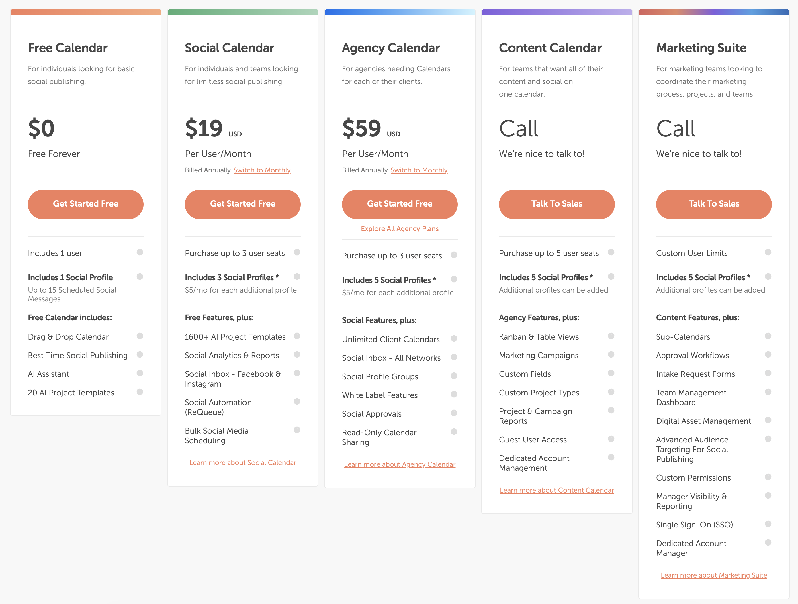 CoSchedule Pricing Details