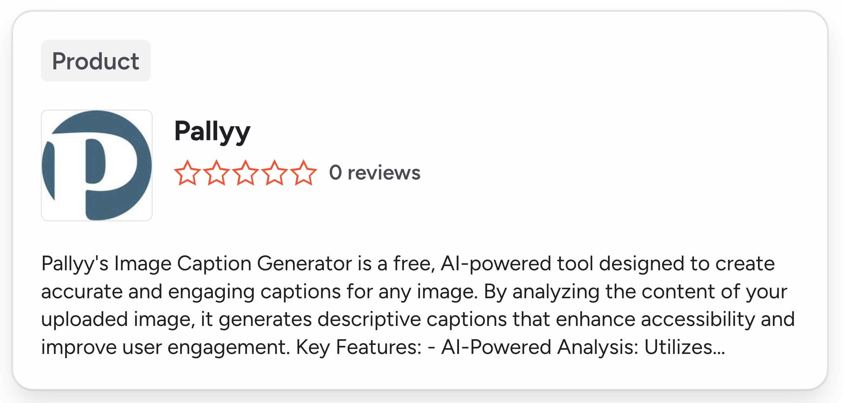 G2 product page showing Pallyy with 0 reviews.