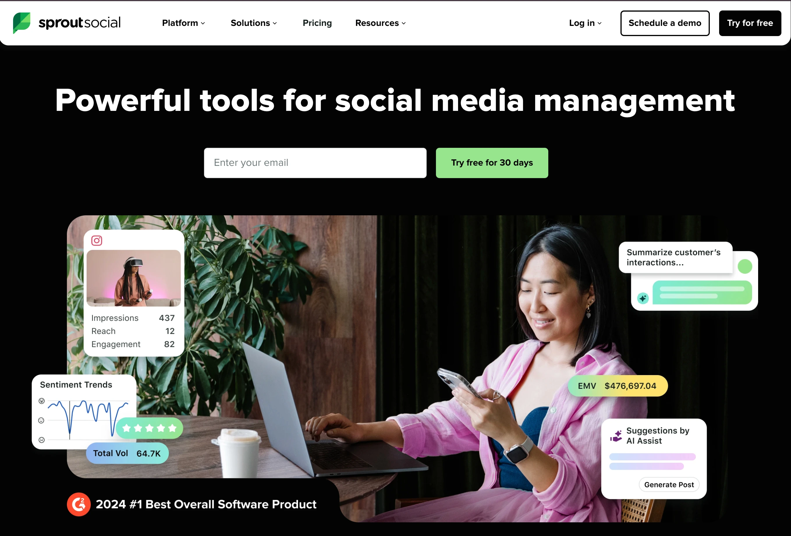 Sprout Social user reviews and ratings