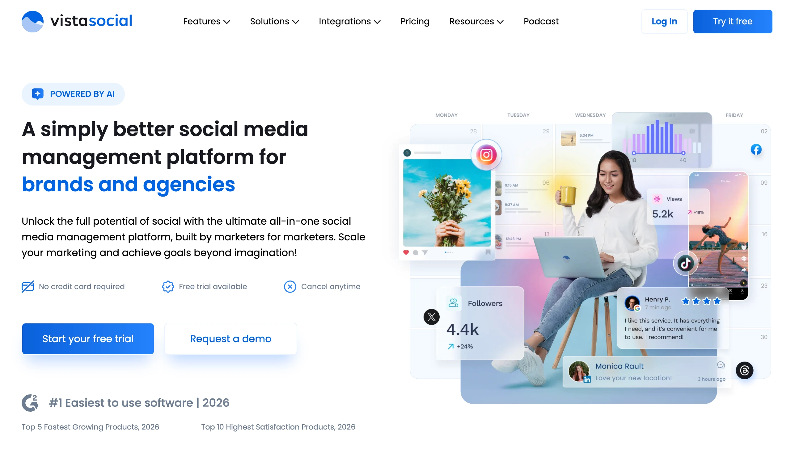 Vista Social user reviews and ratings